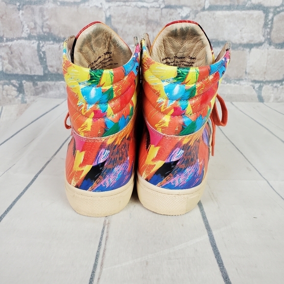 Leather Hi Top Sneakers Sparacino Cambie Hi The Long Winter Size 6USM/7.5USW - Picture 7 of 16